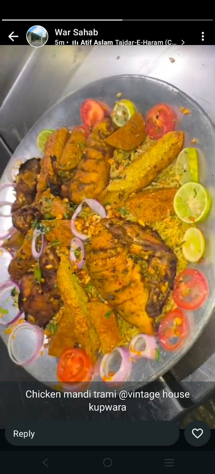Chicken mandi trami