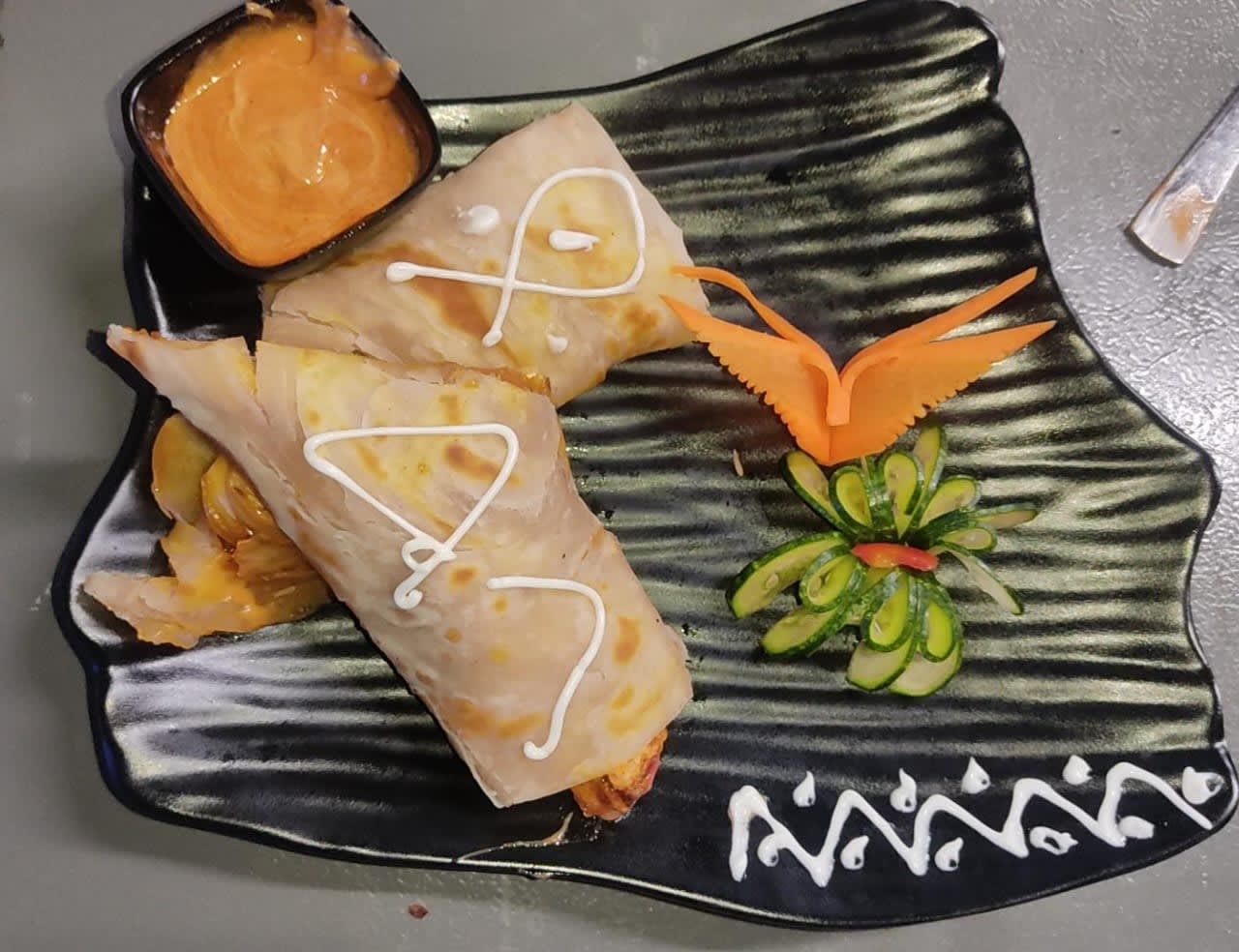 Chicken spring roll